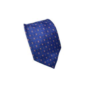 Daniel De Fasson Blue Silk Bodybuilder Necktie